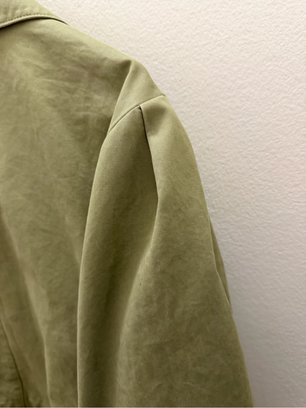 Zara Washed-Effect Short Jacket - Picture 9 of 13